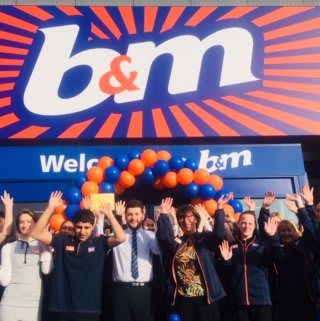 The store team at B&M's newest store in Huddersfield can't wait to welcome their very first customers through their doors.
