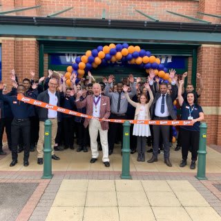 Store staff at B&M's new store in Northampton were delighted to welcome the local mayor and a representative from charity MCAP. The charity received £250 worth of B&M vouchers for taking part in B&M's special day, while the mayor cut the ribbon to officially open the store.