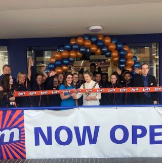 Store staff at B&M's new store in Hitchin were delighted to welcome Cllr Jean Green who cut the ribbon to officially open the store. Representatives from local charity Phase Hitchin joined Councillor Green as special guests for the morning, receiving £250 in B&M vouchers as a thank you for their hard work in the community.
