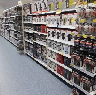 B&M's brand new store in Dover stocks a great range of electrical items for the home, including TVs, Bluetooth speakers, toasters, irons and much more.