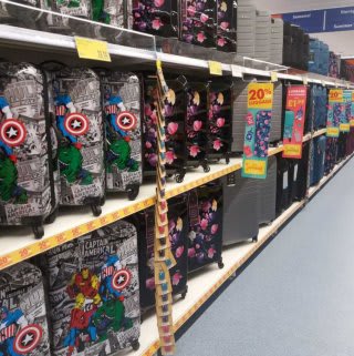 B&M's brand new store in Lichfield stocks an exciting luggage range, with everything you need for your next holiday! Browse suitcases, cabin bags and much more