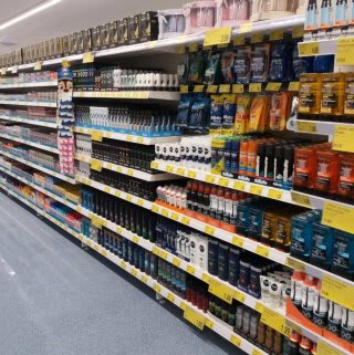 B&M's brand new store in Lichfield stocks a huge range or personal care products, from mens and womens toiletries like shower gel and shampoo, to healthcare like paracetamol and more!