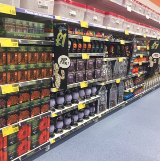 B&M's brand new store in Brislington stocks a spooky range of Halloween costumes, decorations, lights and much more. Everything you need for your haunted Halloween party!