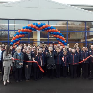 Store staff at B&M's new store in Brecon were delighted to welcome local mayor, Councillor Ann Mathias who cut the ribbon to officially open the store. Representatives from local charity Brecon Food Bank joined the mayor as special guests for the morning, receiving £250 in B&M vouchers as a thank you for their dedication and invaluable work in the community.
