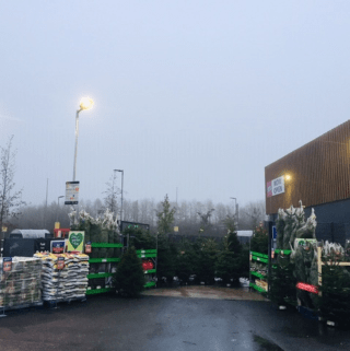 You can pick up your real Christmas tree at B&M's newest store in Ashby-de-la-Zouch! The B&M Store is located near to the town centre on Smithy Road.