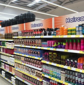 B&M's Featherstone has a wide range of beauty and toiletries, including an extensive haircare selection.