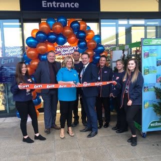 Store staff at B&M's new store in Shiremoor were delighted to welcome local mayor, Norma Redfearn and local charity Pathways4all. The charity received £250 worth of B&M vouchers for taking part in B&M's special day, while Mayor Redfearn cut the ribbon to officially open the store.