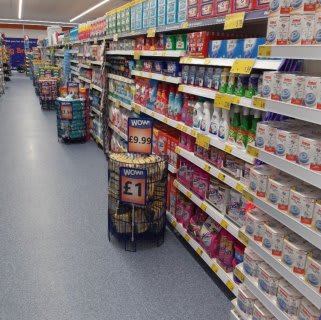 B&M's brand new store in Prestonpans stocks a huge range of cleaning products, from the biggest brands like Daz, Ariel, Comfort, Fairy and many more.