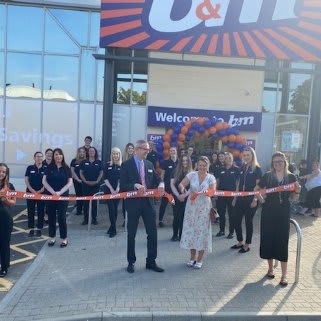 The store team is ready and the ribbon's been cut! B&M is open for business in Tunbridge Wells! Our newest B&M Store is located to the north east of the town centre at North Trading Estate.