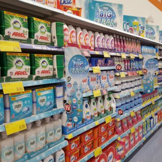 B&M's Big Clean event in its new Bude store.