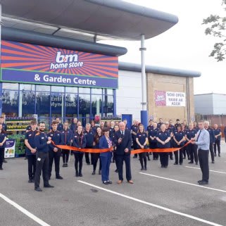 The store team is ready and the ribbon's been cut! B&M is open for business in Mold! You'll find B&M's newest store located close to the town centre on Chester Road.