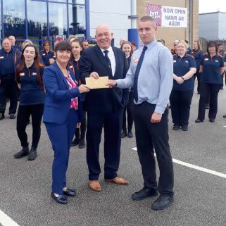 Store staff at B&M's new store in Mold were delighted to welcome local hero, Tim Maunders, the store's chosen VIP for opening day. He received £250 worth of B&M vouchers for taking part in B&M's special day.