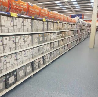 The bedding on display at the New B&M Portlethen