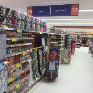 B&M Wadebridge is ready for Santa's arrival. The store stocks a huge range of decorations, lights, trees and much more.