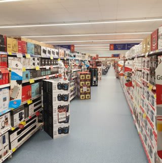 B&M's new store at Parc Tawe Retail Park, Swansea boasts a huge range of electricals.