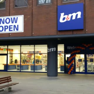 B&M's newest store in Basildon is located at 3-5 Town Square, on the site of the former BHS.