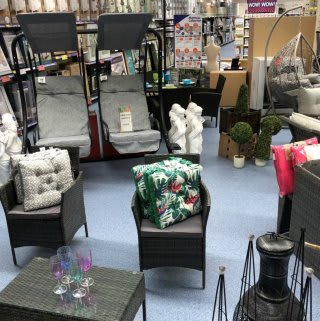 B&M stock a wide range of beautifully crafted furniture at its new store at Thackeray Mall, Fareham.