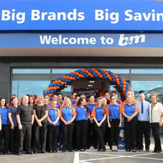 Our new team in the Edge Lane store.