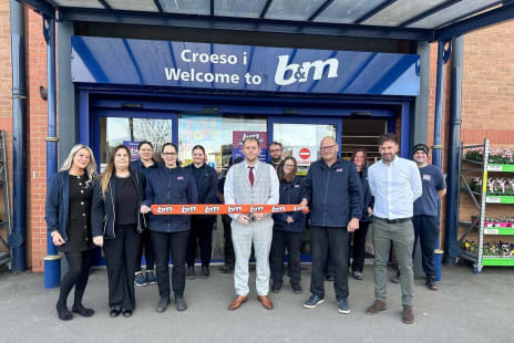B&M Llandudno Completes Store Refit Programme