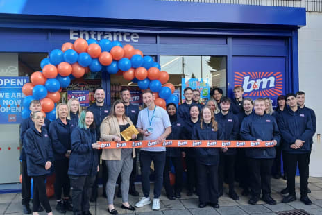 B&M Creates 42 Jobs for Locals with New Plymstock Store