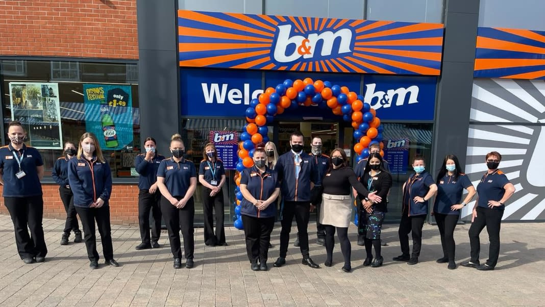 B&M Walsall Digbeth Expansion Complete B&M