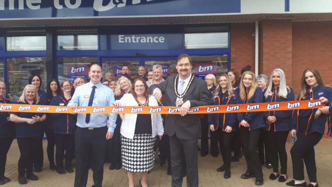ReOpening of Runcorn B&M Store Completed B&M