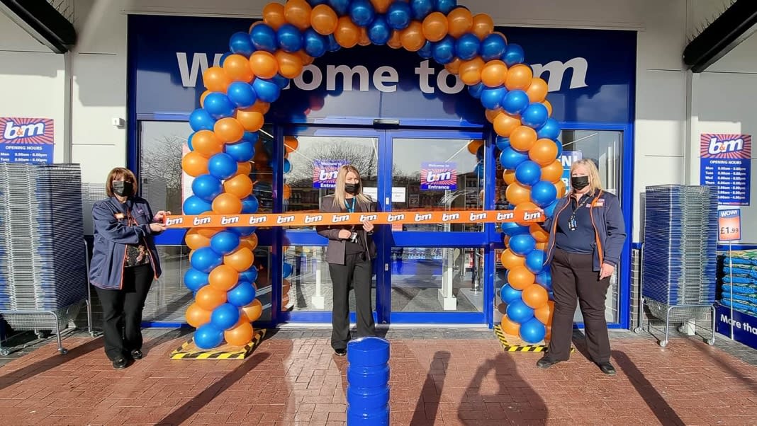 B&M Relaunch Blackwood Store Following Refurbishment B&M