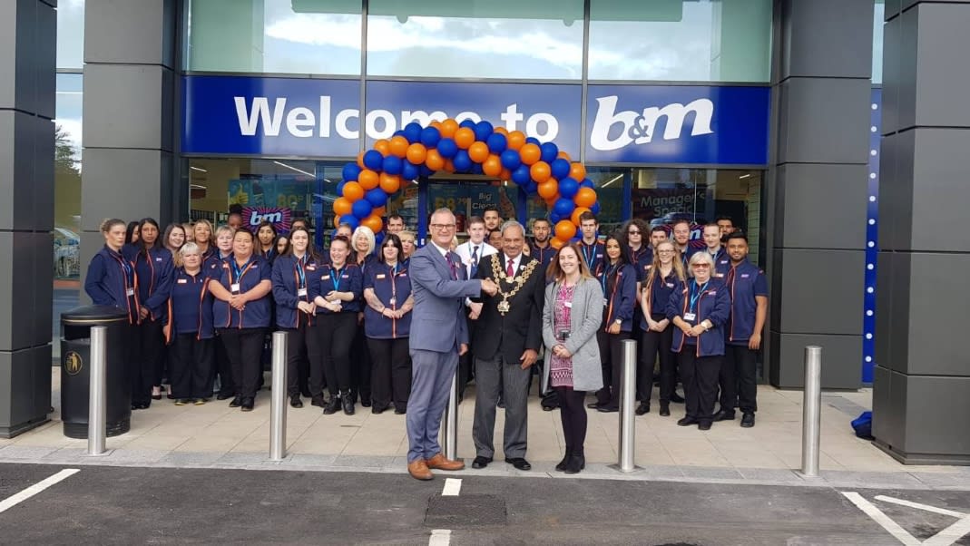 45 Locals Hired at Sheldon's New B&M Store B&M