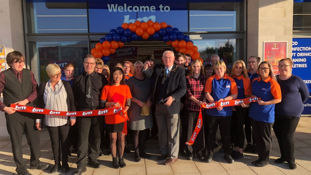 Fife Central Retail Park Opens Doors to New B&M Store