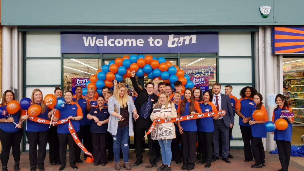 Customers Flock to New B&M Store in Liverpool B&M