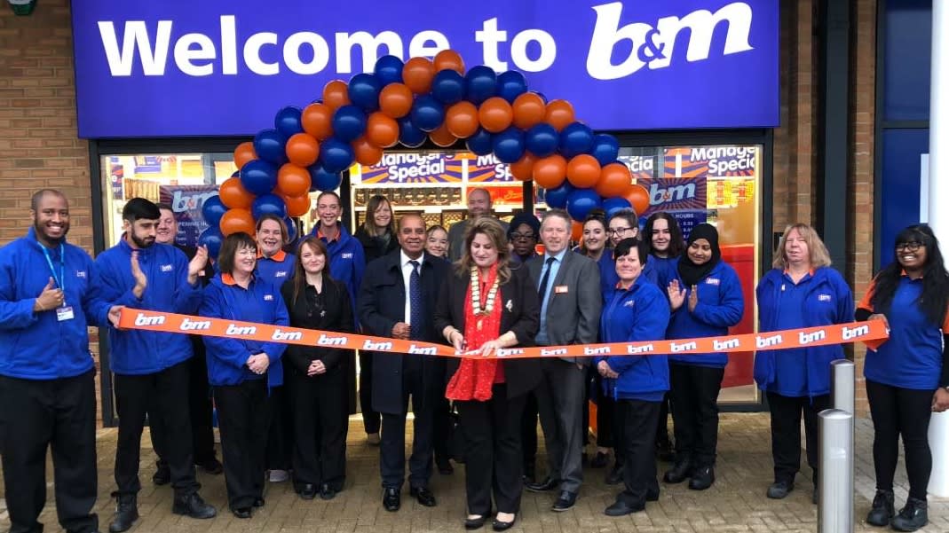 B&M Sets Up Shop on Luton Retail Park B&M