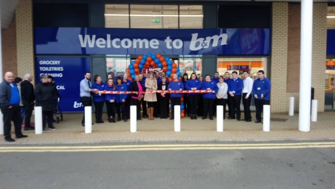 B&M Continues Rapid Growth in Edinburgh with New Straiton Store