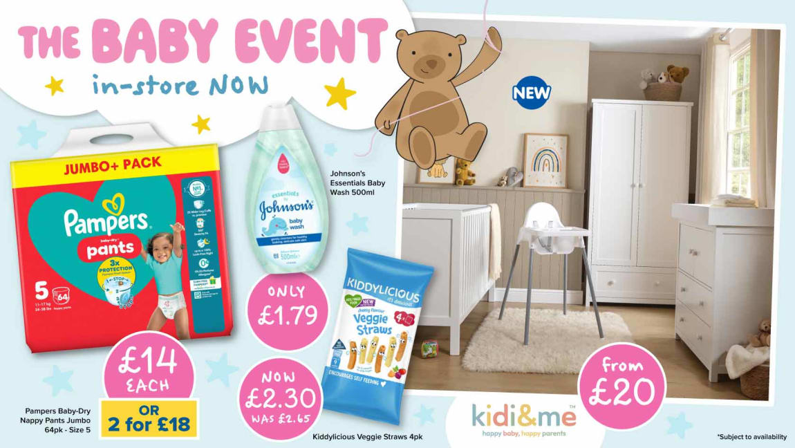 B&M Baby Event.