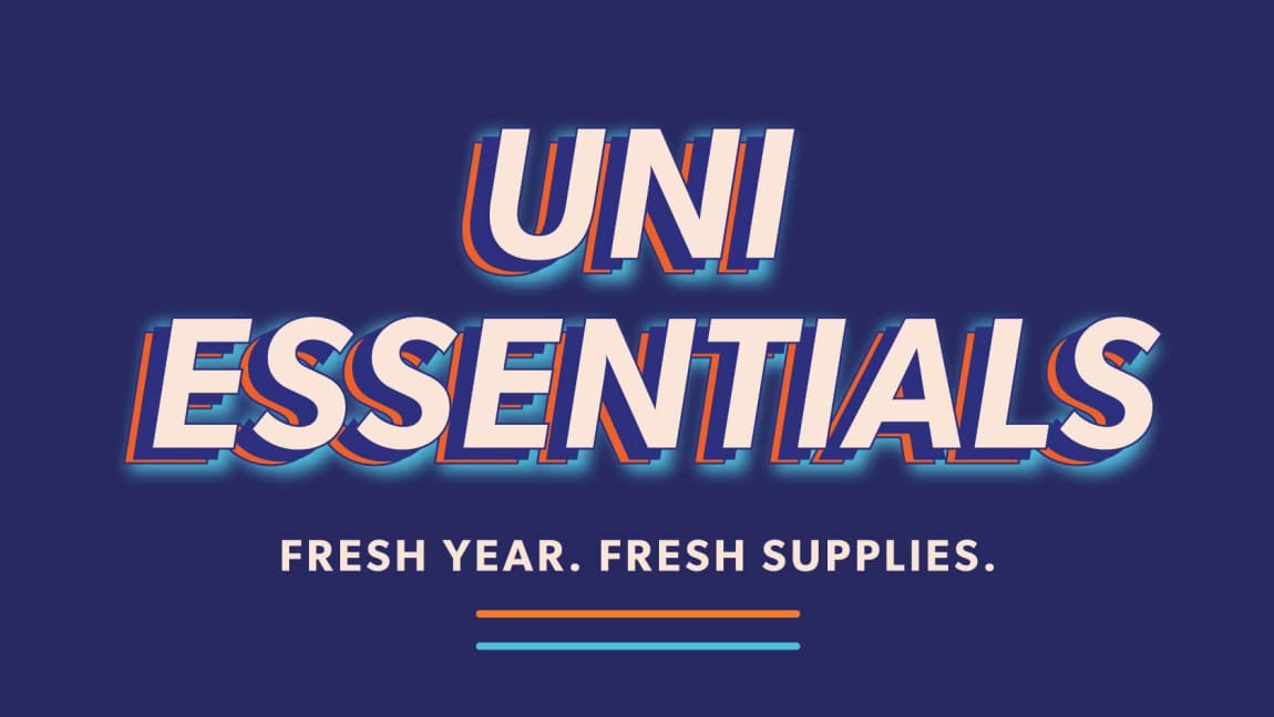 Uni Essentials at B&M.