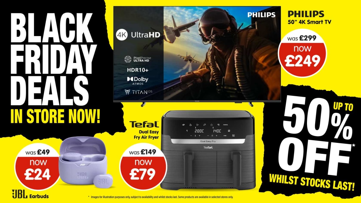 B&M Black Friday Deals.