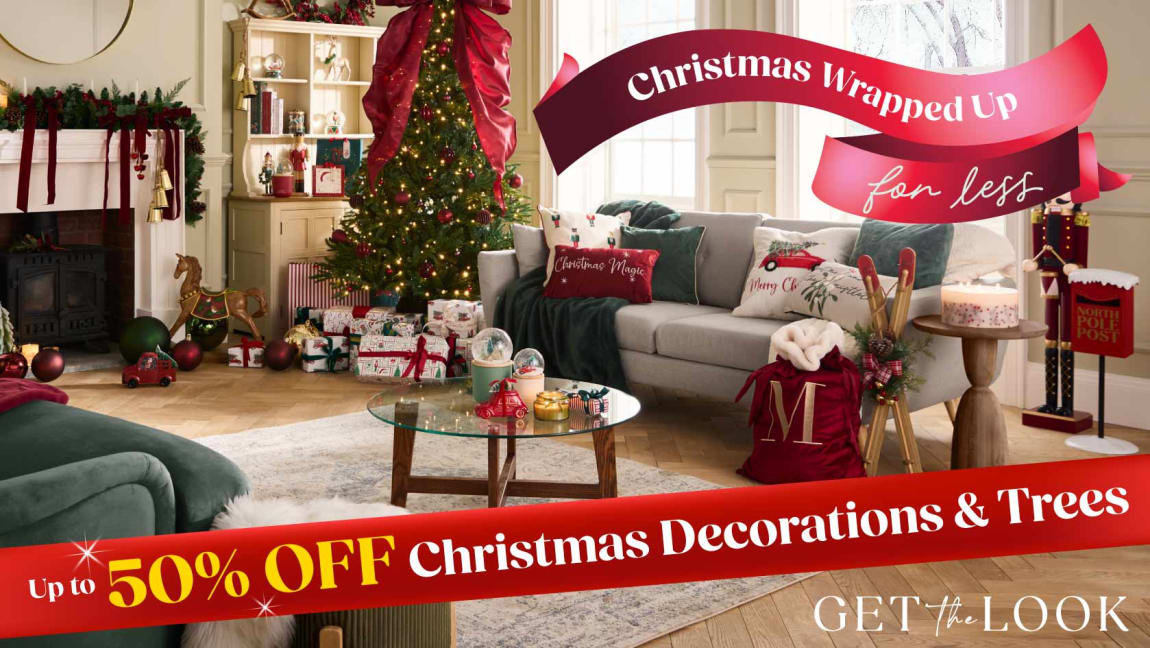 Christmas at B&M. Cat banner.