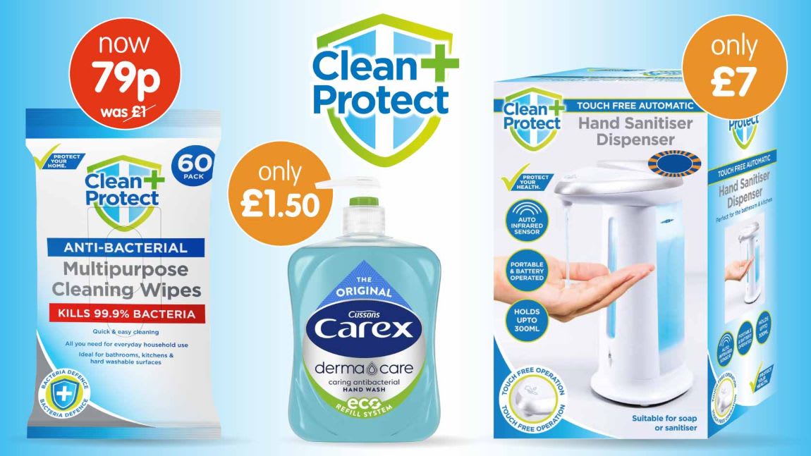 Clean & Protect Event Cheap Cleaning Products B&M Stores