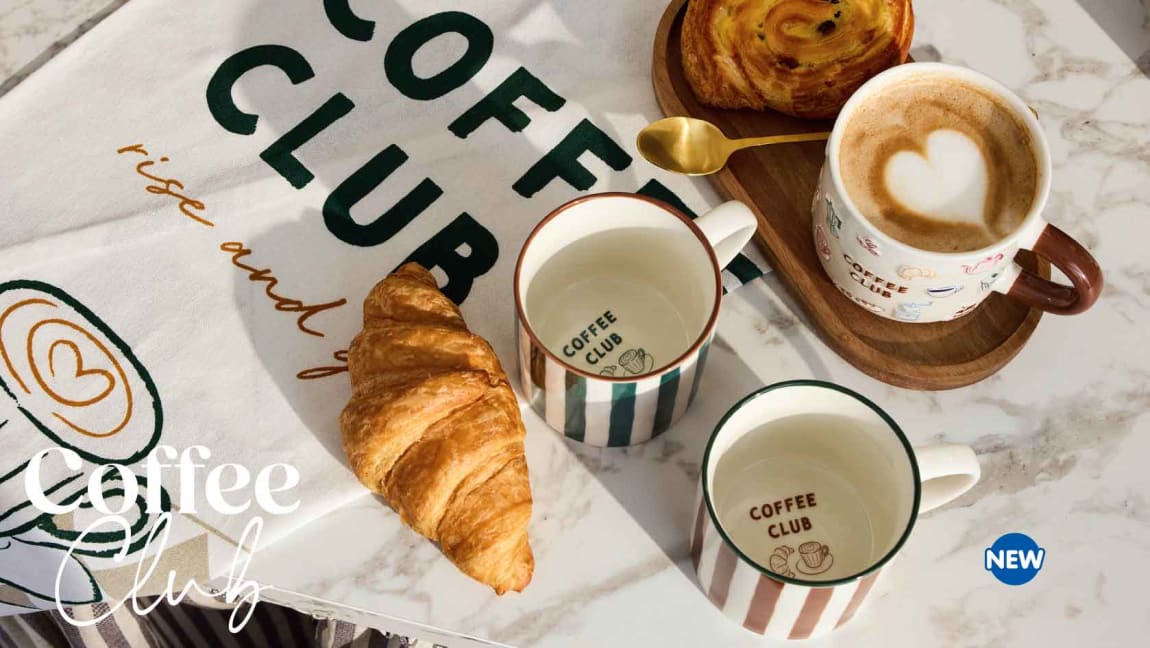 New Coffee Club Trend at B&M.