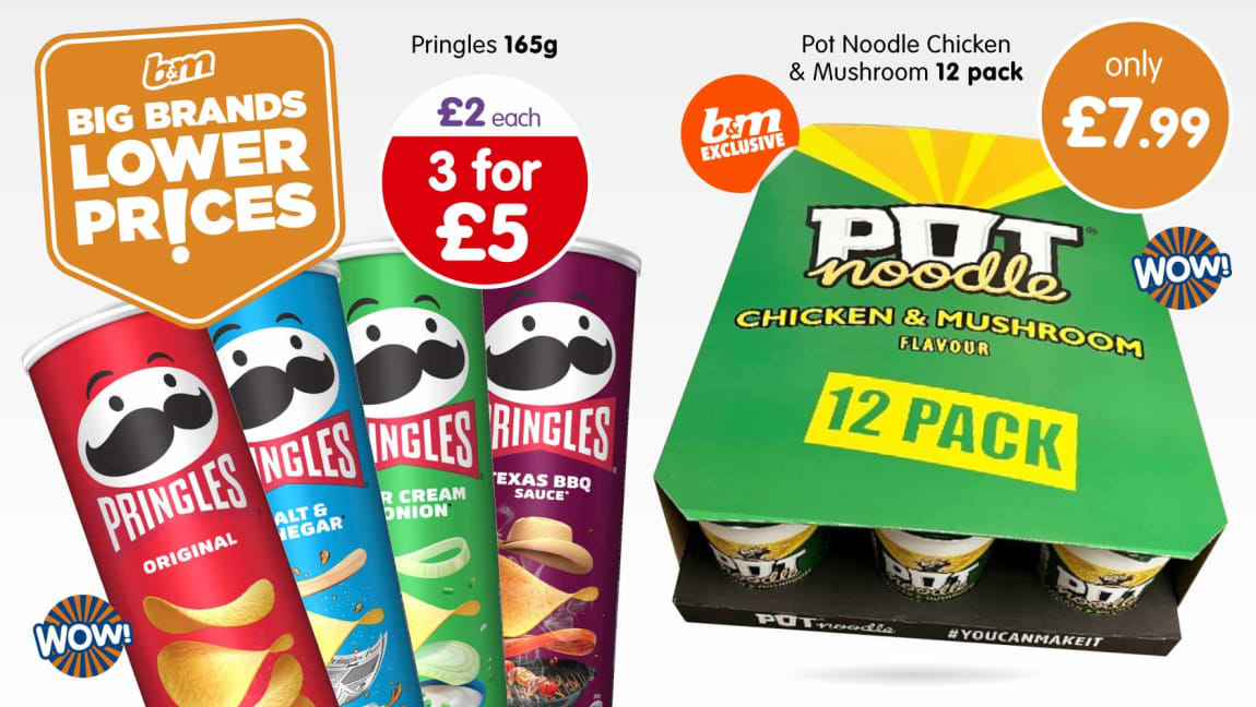 Latest Deals at B&M.