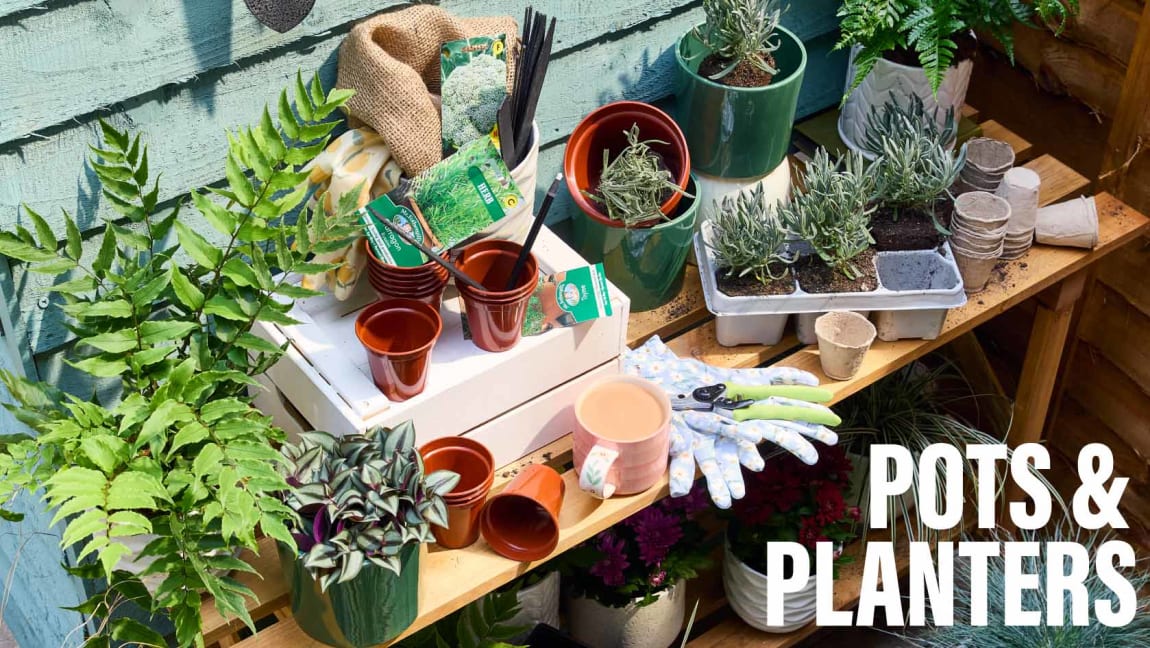 B&M Garden Planters.