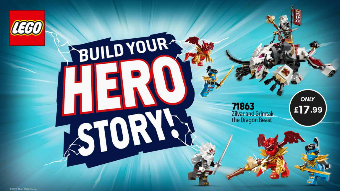 Save on LEGO at B&M.