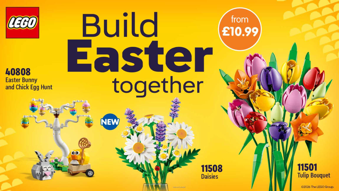 LEGO Easter Gifts at B&M.