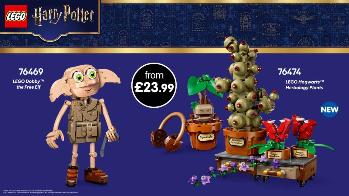 Save on LEGO Harry Potter at B&M.