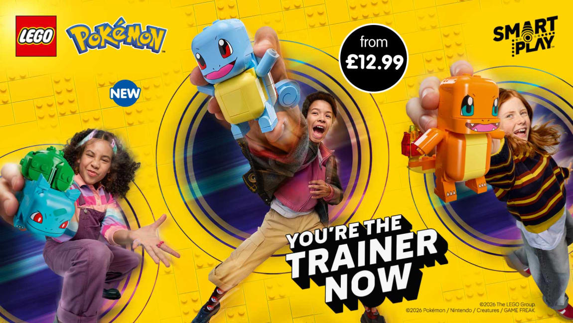 Save on LEGO Pokemon at B&M.