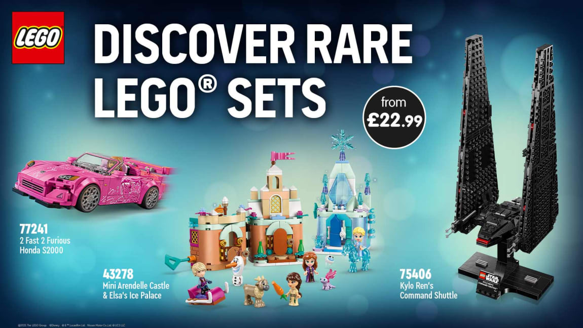 LEGO Rare Items at B&M. cat