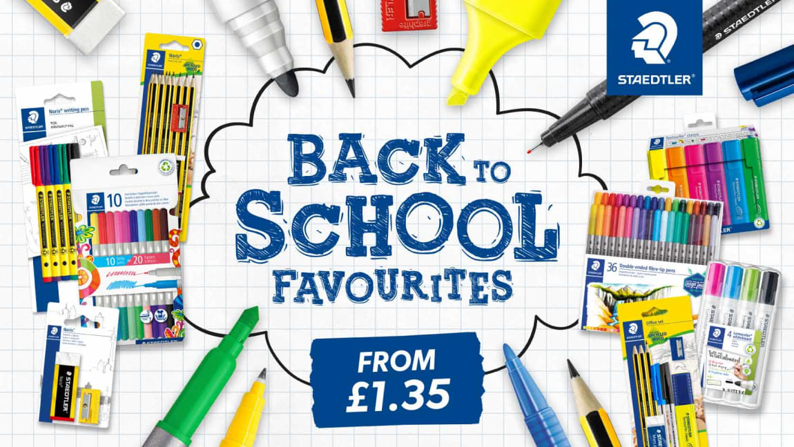 Go back to school with Staedtler.