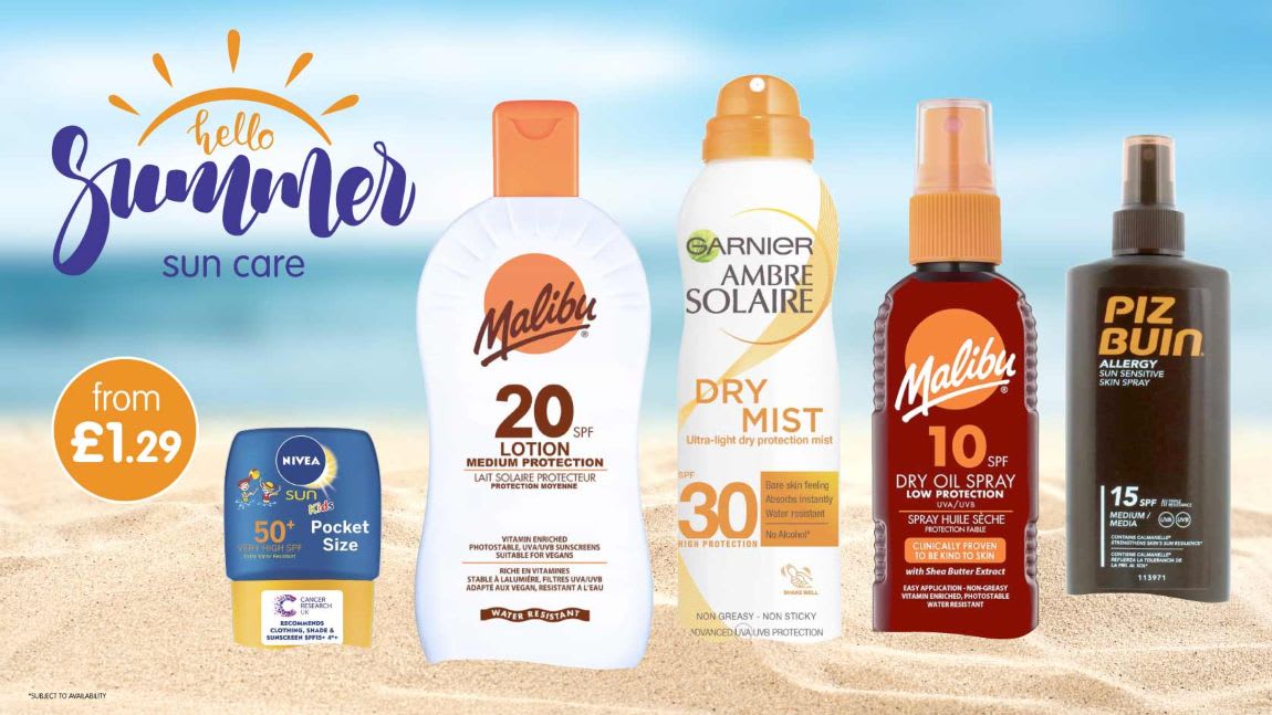 Cheap Sun Cream Sunscreens & Insect Repellents B&M Stores