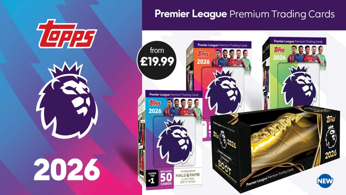 Topps Premier League at B&M.