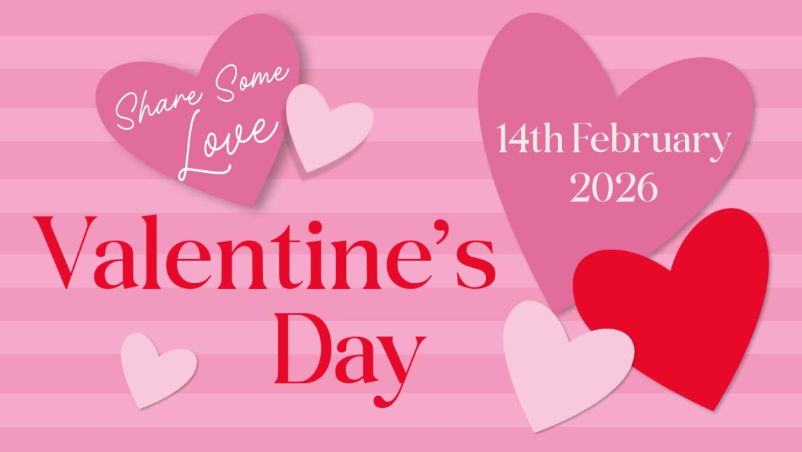 Valentine's Day at B&M.