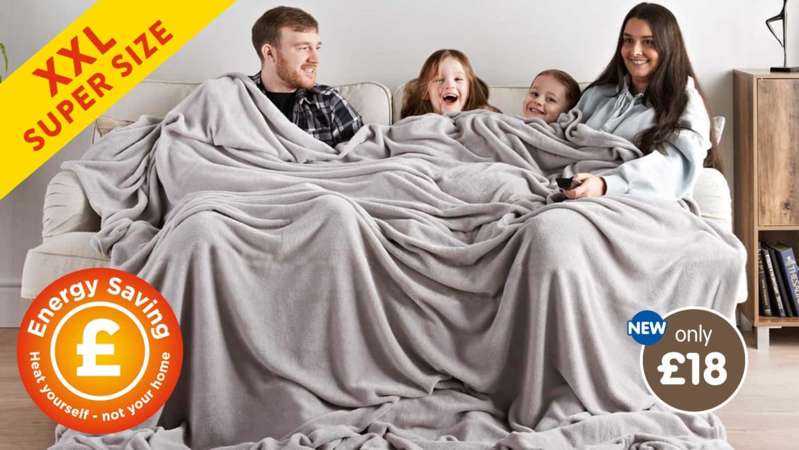 New XXL Throw at B&M.